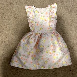 Girl’s Floral Dress (Kids Size 6x)